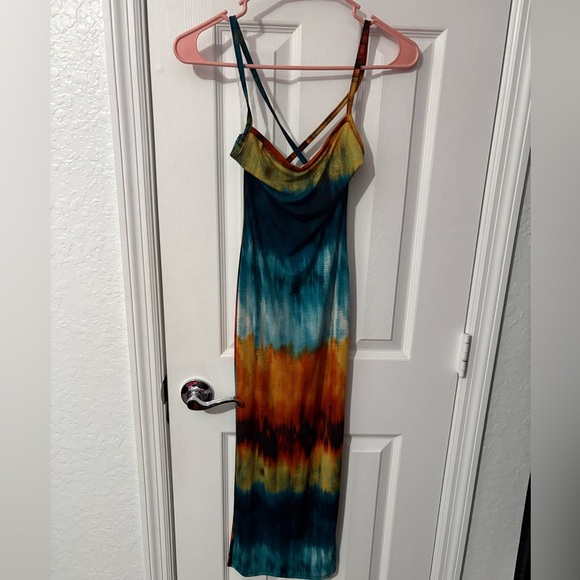 Vibrant Multi-Print Slip Maxi Dresses-Set of 5 - Picture 3 of 6